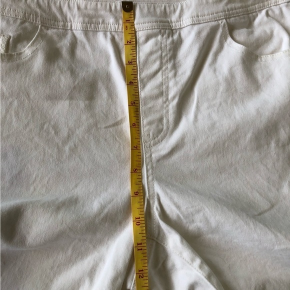 TRIBAL Womens White Pants Size 10 - Picture 11 of 12